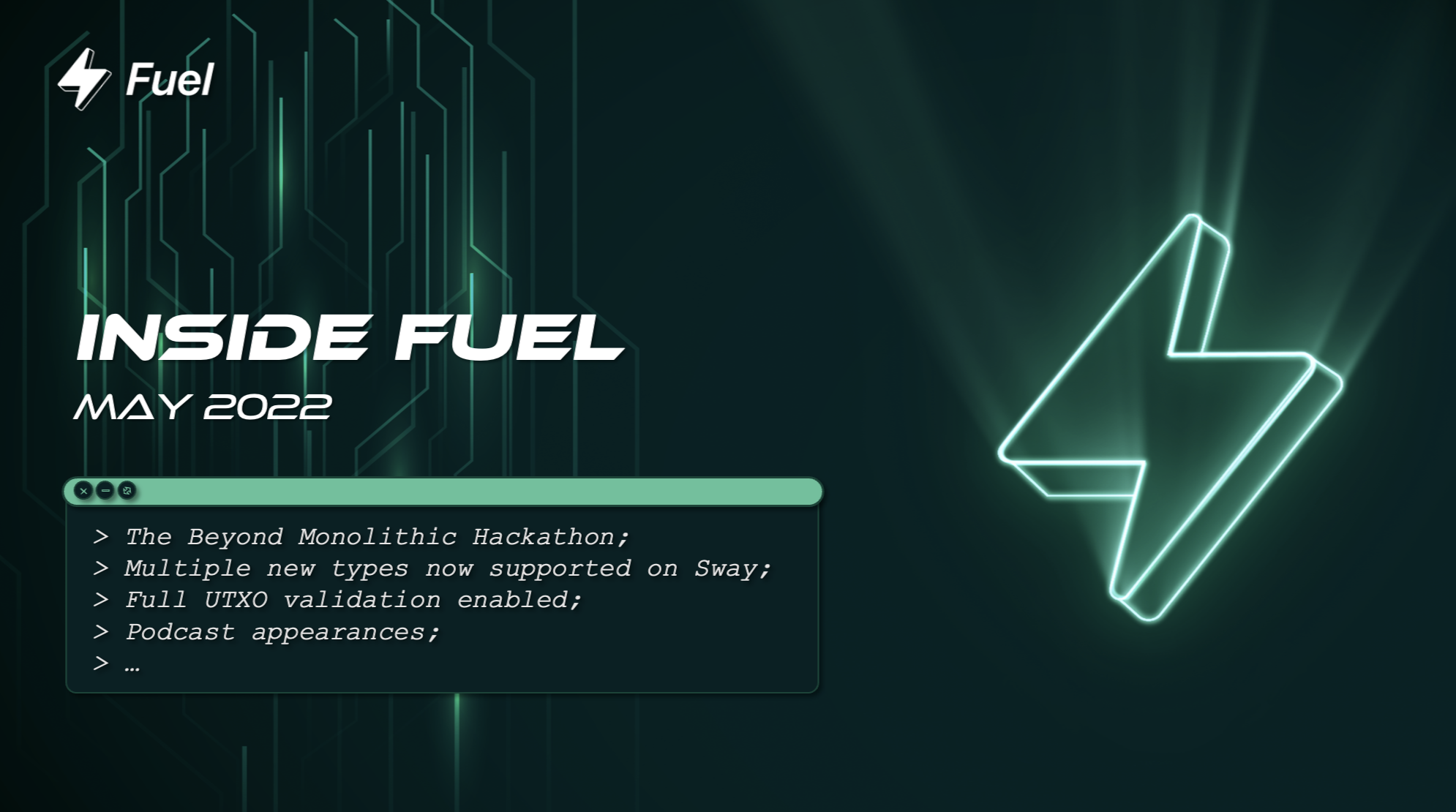Inside Fuel — May 2022